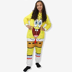 Pijama Bob Esponja Kigurumi Infantil