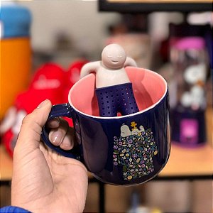 Caneca Snoopy com Infusor