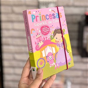 Superkit Princesas de Colorir