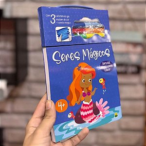 Livro-Kit Mágico de Colorir