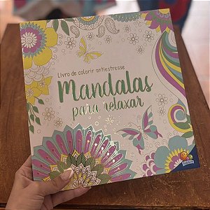 Livro de Colorir Antiestresse Mandalas para Relaxar