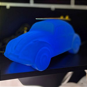 Luminária Fusca Azul com Prancha