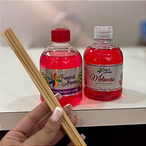 Kit Difusor de Aromas e Sabonete Líquido Melancia