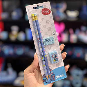 Kit Escolar Stitch Simples