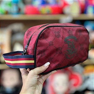 Necessaire Harry Potter Hogwarts Vinho