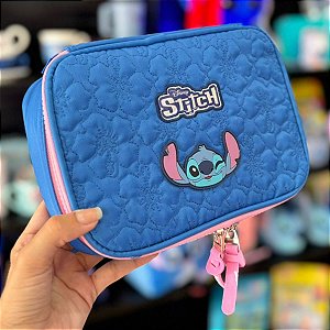 Estojo Box Stitch Azul