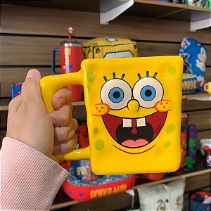 Caneca Bob Esponja Formato