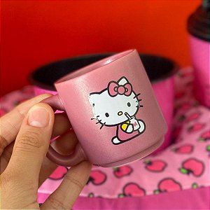 Caneca Hello Kitty Rosa Mini Tina