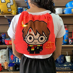 Toalha de Praia e Sacola Harry Potter 2 em 1