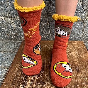 Meia Pantufa Harry Potter Hogwarts Cozy