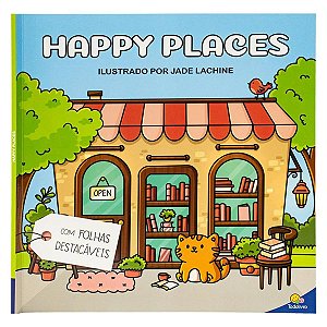 Livro de Colorir Amiguinhos Fofinhos: Lugares Felizes