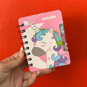Bloco de Notas Unicórnio