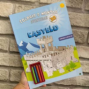 Colorir e Montar Castelo