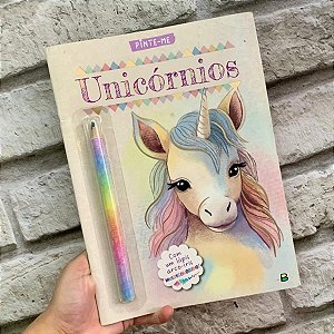 Livro de Colorir Unicórnio Pinte-Me