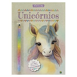 Livro de Colorir Unicórnio Pinte-Me