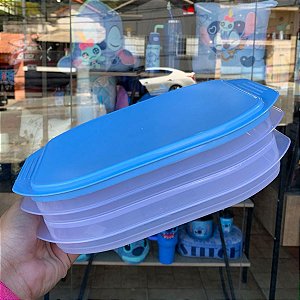 Porta Frios Empilháveis - Azul Claro