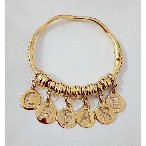 Bracelete 18k Pombogira Cabaré Guardiã Umbanda Candomblé