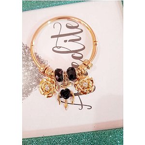 Pulseira Bracelete Tridente Pombogira Rosa Caveira Tata Padilha Mulambo Figueira