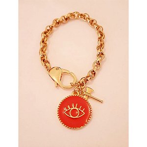 Pulseira Olho Grego Machado