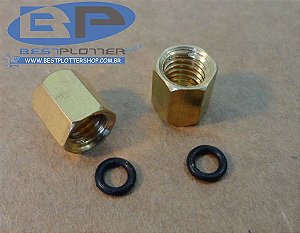 Conector de Cobre - Rosca 6mm