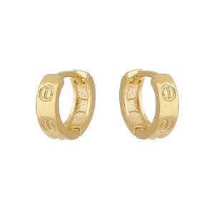 BRINCO ARGOLA CLICK CARTIER
