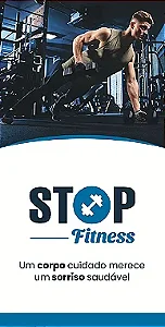 Folder Stop Fitness - Homem - 50 unidades