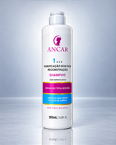 Shampoo Purificação e Reconstrução dos fios | Passo 1 Ancar 500ml