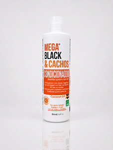 Condicionador Desembaraçante e Reparador Co-wash 500ml | Mega Black & Cachos