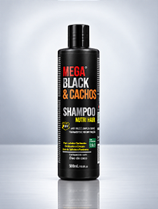 Shampoo Nutri Hair 500ml | Mega Black & Cachos