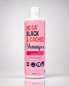Shampoo Ultra Hidratante 500ml | Mega Black & Cachos