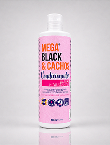 Condicionador Ultra Hidratante Acidificante 500ml | Mega Black & Cachos