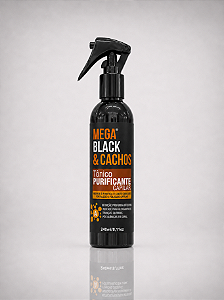 Tônico Purificante Capilar 240ml | Mega Black & Cachos