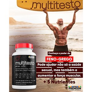 Multitesto Alimentar Energia Homem - Vita Premium - 60 Cápsulas