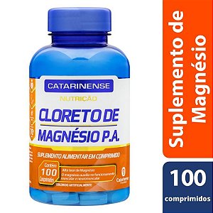 Cloreto de Magnésio P.A Catarinense - 100 Comprimidos