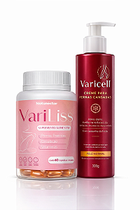Combo Varicell Gel 300g + Variliss Natunectar 60 Cápsulas