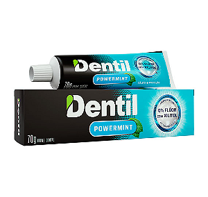 Creme Dental Dentil Power Mint 70g Sem Flúor