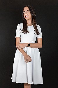 Vestido Clássico Branco