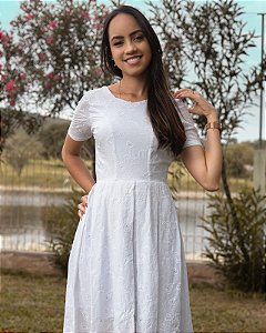 Vestido de Pregas Alice
