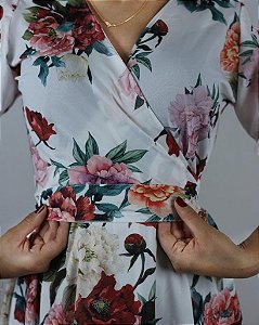 Vestido Transpassado Chiara Branco