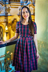Vestido Xadrez Vichy