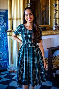 Vestido Xadrez Tartan