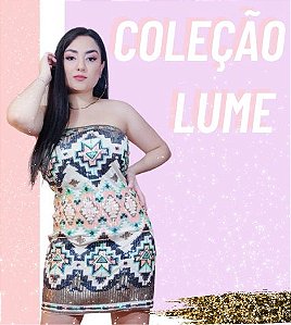 Vestido Feminino Paetê