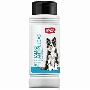 Talco Ibasa Anti Pulgas para Cães 100g