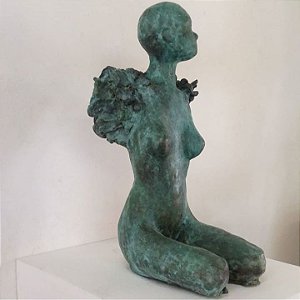 alada bronze+pátina