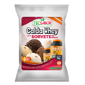 Calda Whey Protein Sorvete Massa