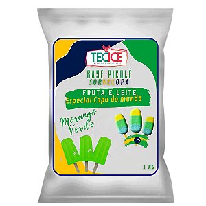 Base Picolé - Morango Verde - Sorvecopa