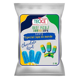 Base Picolé - Chocolate Branco Azul- Sorvecopa