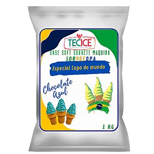 Base Soft Sorvecopa Chocolate Azul