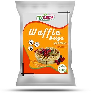 Waffle Belga Tecsabor Mistura em Pó para preparo pronto 1kg