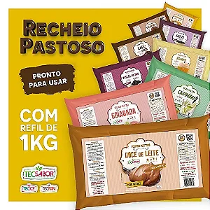 Recheio Pastoso - Variegatos Preparados 1Kg